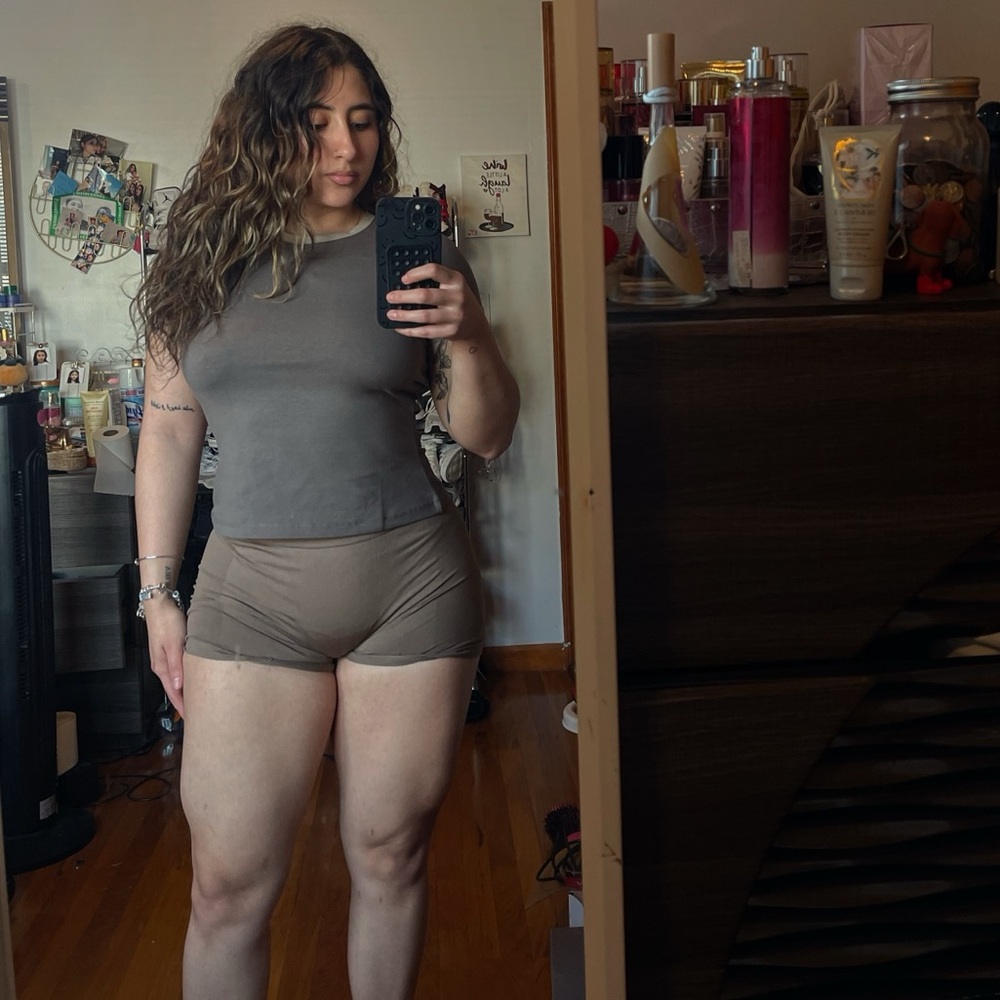 Gymshark Brown Tee